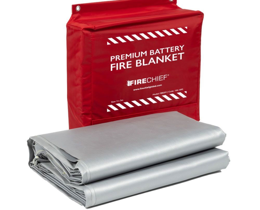 Fire Blanket for Lithium battery fire safety